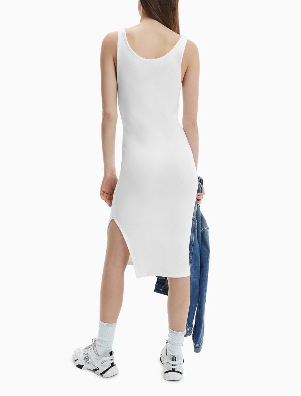 Calvin Klein Organic Rib Knit Sleeveless Dress - Women Online