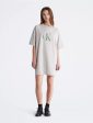 Calvin Klein Naturals Tea Dye T-Shirt Dress - Women Online Hot Sale