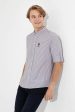 US Polo Assn. Strips Regular Shirt Long Sleeve With A Single Pocket - Men For Cheap