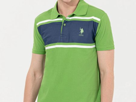 US Polo Assn. Polo Neck T-Shirt - Men For Cheap