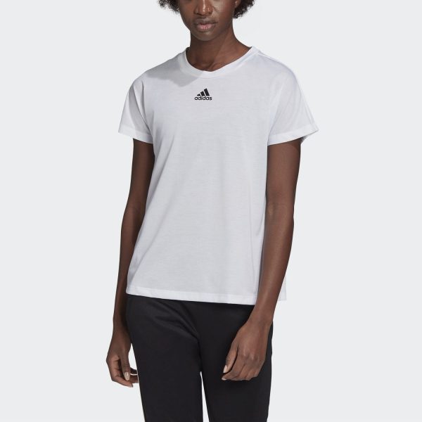 Adidas Pleated Tee - Women Online now