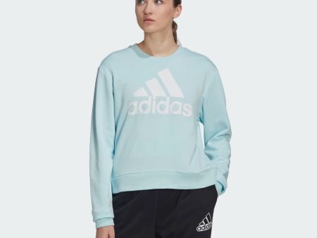 Adidas Essentials Logo Loose Sweatshirt - Women Sale