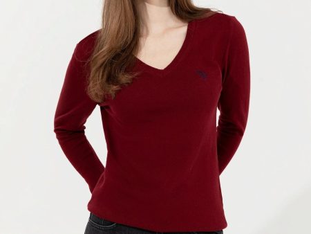 US Polo Assn. Slim Fit Pullover with Logo - Women Online