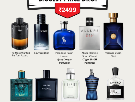 10 Best-Seller Men Fragrances just @ ₹2499 - Only (Prepaid Only) Online