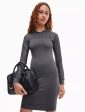 Calvin Klein Bodycon Jersey Hooded Dress - Women Cheap