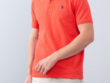 US Polo Assn. Pique Small Logo Polo Shirt - Men For Sale