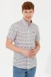 US Polo Assn. Slim Shirt Short Sleeve Small Logo - Men Sale