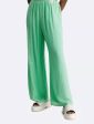 Calvin Klein Crinkle High Waist Straight Fit Pants - Women Online now