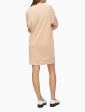 Calvin Klein Logo Crewneck Sweatshirt Dress - Women For Discount