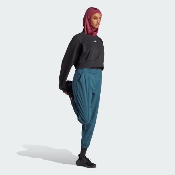 Adidas Aeroready Train Essentials Minimal Branding Woven Pants - Women Supply