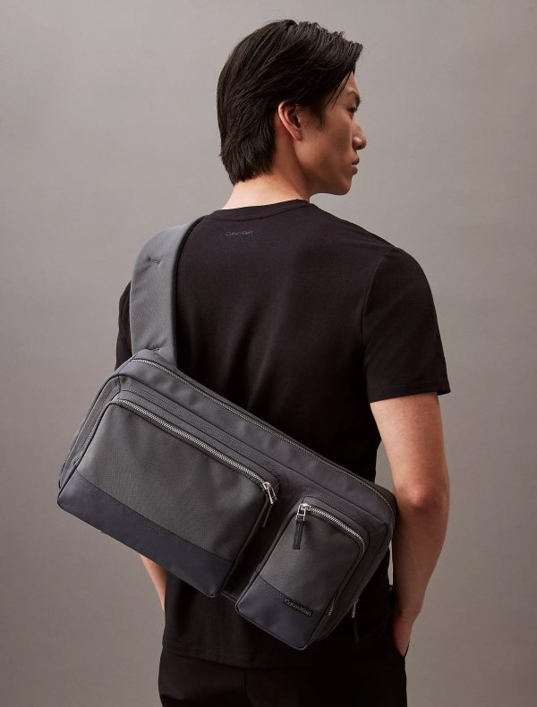 Calvin Klein Utility Oversized Sling Bag - Men Sale