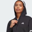 Adidas Essentials Linear Full-Zip French Terry Hoodie - Women For Discount