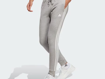 Adidas Essentials 3 Stripes French Terry Cuffed Pants - Women Discount