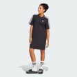 Adidas Essentials 3 Stripes Single Jersey Boyfriend Tee Dress - Women For Discount