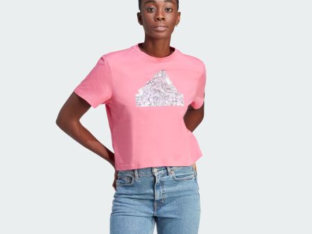 Adidas Future Icons Graphic Crop Tee - Women Hot on Sale