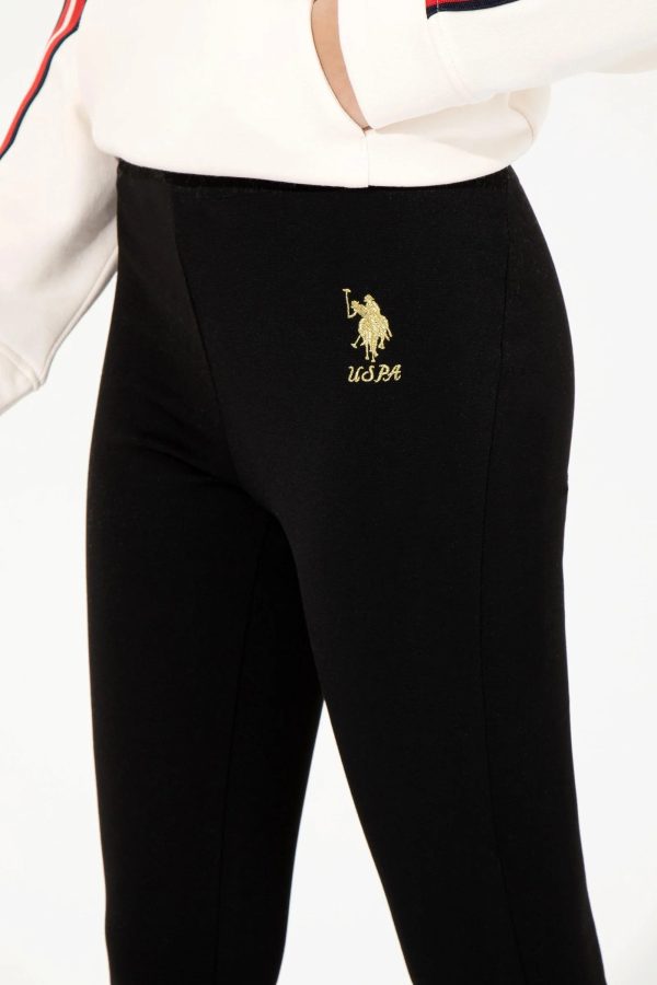 US Polo Assn. Tight Fit Legging with USPA Logo - Women Cheap