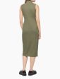 Calvin Klein Sleeveless Ribbed Midi Dress - Women Hot on Sale