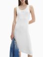 Calvin Klein Organic Rib Knit Sleeveless Dress - Women Online