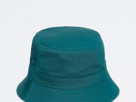 Calvin Klein Standard Logo Cotton Twill Bucket Hat - Men Hot on Sale