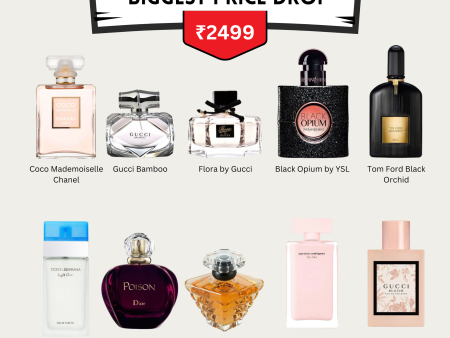 10 Best-Seller Women Fragrances just @ ₹2499 - Only (Prepaid Only) Sale