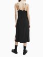 Calvin Klein Monogram Logo Halter Tie Neck Maxi Dress - Women For Cheap