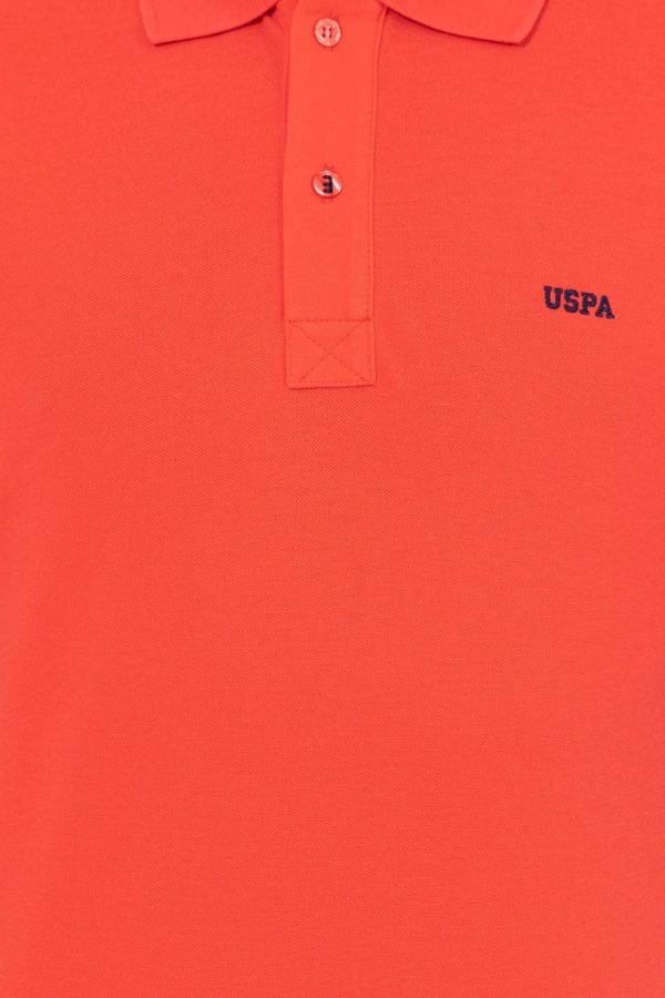 US Polo Assn. USPA Logo Polo Neck T-Shirt Basic - Men Discount