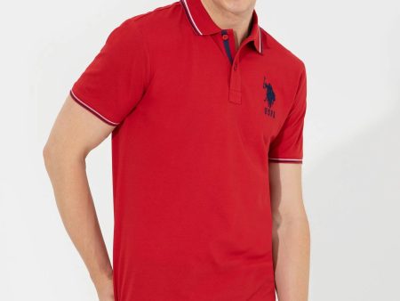 US Polo Assn. Large Logo Polo Neck T-Shirt - Men Supply