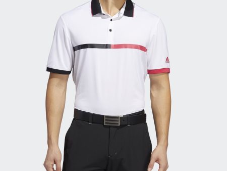 Adidas Ultimate365 3-Stripes Polo Shirt - Men For Cheap