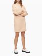 Calvin Klein Logo Crewneck Sweatshirt Dress - Women For Discount