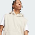 Adidas Lounge Sleeveless Fleece Hoodie - Men Online Sale