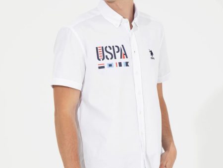 US Polo Assn. Comfort Shirt Short Sleeve Big USPA - Men Hot on Sale