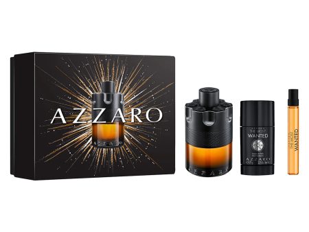 Azzaro The Most Wanted Parfum 100ml Gift Set Hot on Sale