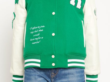 Emerald Letterman Preowned Varsity For Discount