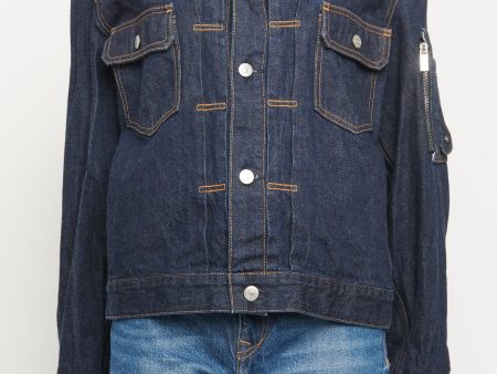 2020 Indigo Denim Unisex Selvage Saddle Pocket MKII Jacket Supply