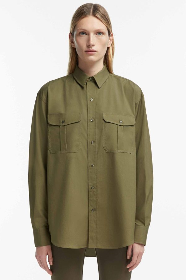 Military Oversize Shirt Online now