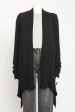 Asymmetrical Cashmere Preowned Open Knit Hot on Sale