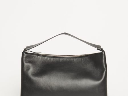 Black Leather Emy Shoulder Bag Fashion