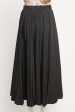 2018 Accordion Pleated Midi Preowned Skirt For Cheap