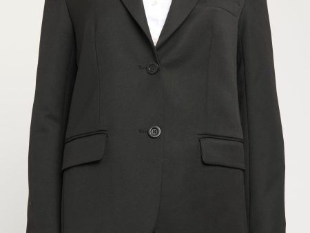 Black Wool Preowned Quinn Blazer Sale