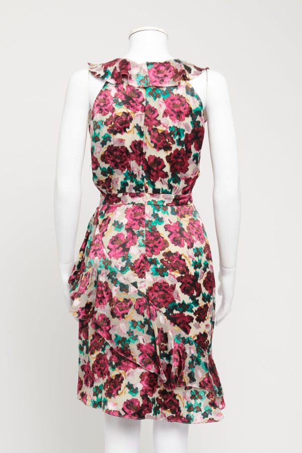 Floral Print Preowned Rita Dress on Sale