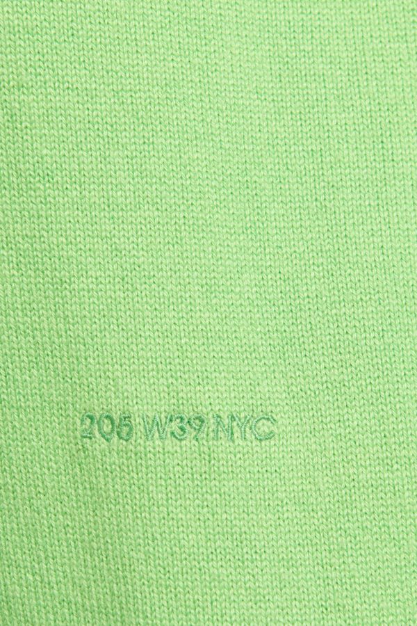 Green Cashmere Preowned Jumper With Side Cutout Online Hot Sale