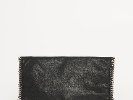 Black Falabella Preowned clutch Online Hot Sale