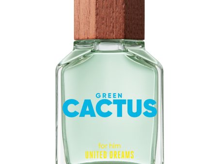 United Dreams Green Cactus For Him EDT on Sale