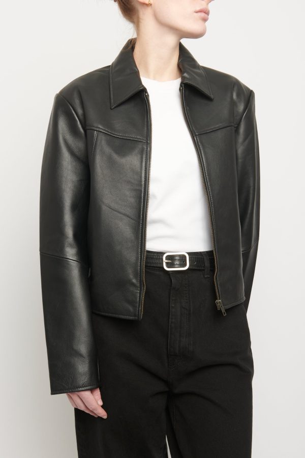 Black Boxy Jacket Online Hot Sale