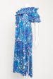 Blue Breakfast Anemone Preowned Dress Hot on Sale