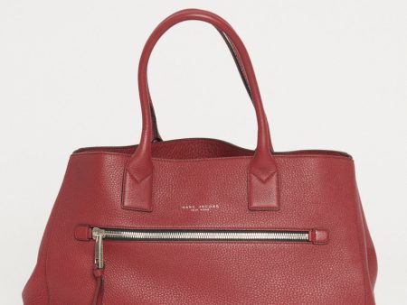 Ruby Red Big Apple Preowned  Top Handle Bag Online Hot Sale