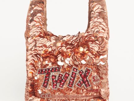 Twix Sequin Preowned Tote Bag For Cheap