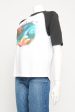 Monochrome Cotton Landscape Paula s Ibiza Preowned T-Shirt Online Sale