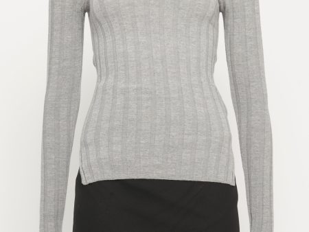 Grey Corin Merino Preowned Knit For Sale