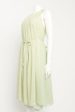 Paulas Ibiza Crepe Sage Preowned Dress Supply